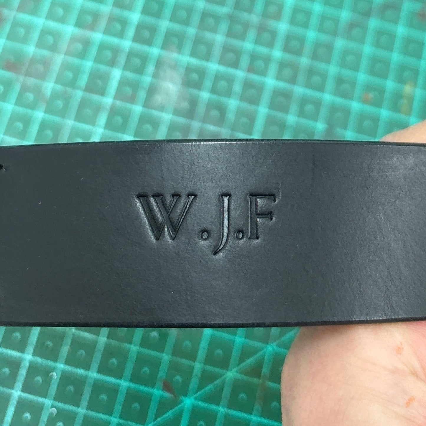 38mm Brown Leather Belt
