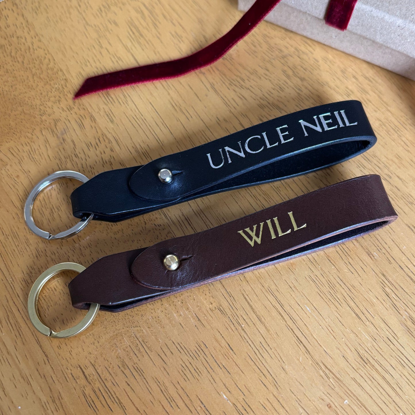 Belt keyring