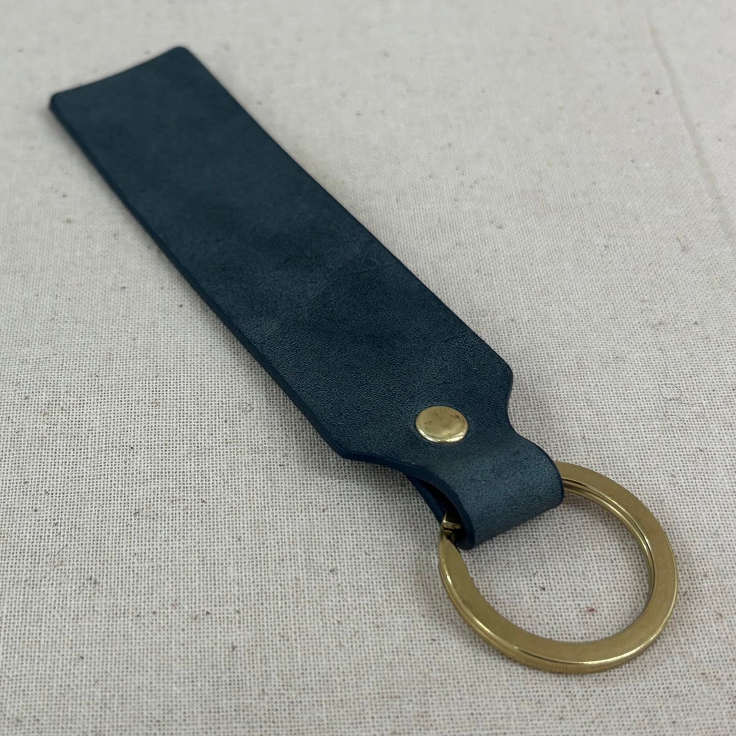 Keyring in soft leather