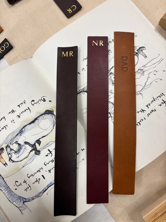 Leather Bookmark