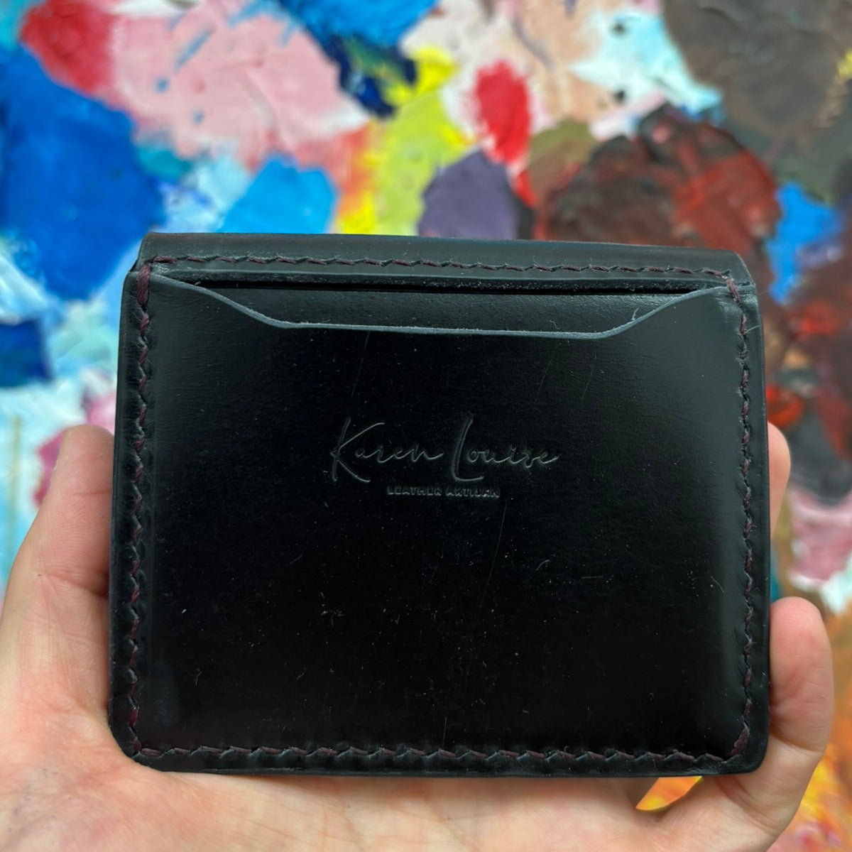 English Bridle leather wallet