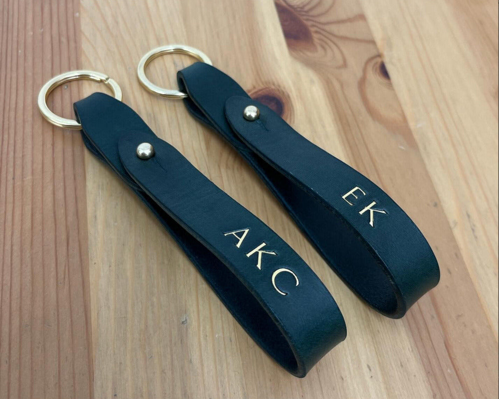 Pine Green Personalised keyring